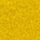 Miyuki rocailles Perlen 11/0 - Matted transparent yellow 11-136F